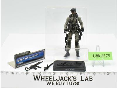 Sgt. Stalker 100% Complete W/Card G.I. Joe 30th Anniv 2011 Hasbro Action Figure