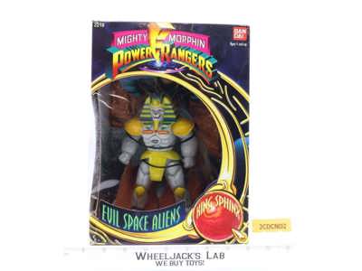 King Sphinx Mighty Morphin Power Rangers 1994 Bandai Figure NEW MISB SEALED