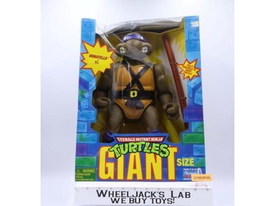 Giant Donatello Teenage Mutant Ninja Turtles 1989 Playmates NEW MISB SEALED
