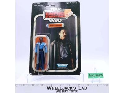 Lando Calrissian TEETH 41-D Back Star Wars ESB 1980 Kenner NEW MOSC SEALED