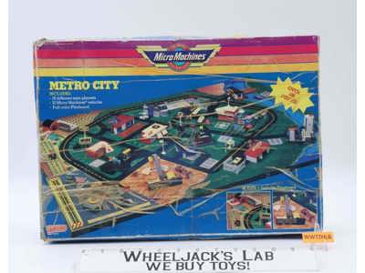 Metro City Micro Machines 1990 Galoob Action Figure Playset