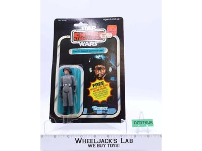 Death Squad Commander 21 Back-A Star Wars ESB 1980 Kenner Figure NEW MOSC SEALED