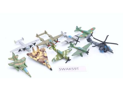 Lot of 9 Military Airplanes 1988-89 Vintage Galoob Micro Machines