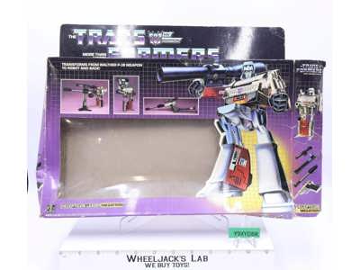 Megatron EMPTY Box Only 1985 Action Figure Vintage Hasbro G1 Transformers