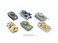 Lot of 6 Tanks 1988-89 Vintage Galoob Micro Machines