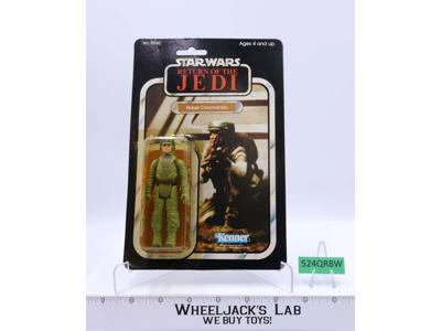 Rebel Commando 77 Back-A Star Wars ROTJ 1983 Kenner Figure NEW MOSC SEALED