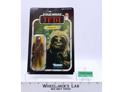 Chewbacca 77 Back-A Star Wars ROTJ 1983 Kenner Action Figure NEW MOSC SEALED