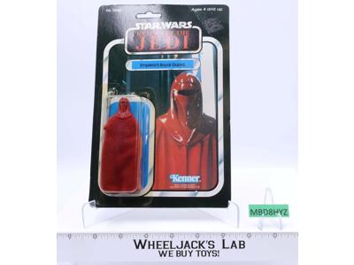 Emperor's Royal Guard 65 Back-A Star Wars ROTJ 1983 Kenner NEW MOSC SEALED