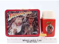Indiana Jones Metal Lunchbox w/ Thermos 1984 Aladdin Industries