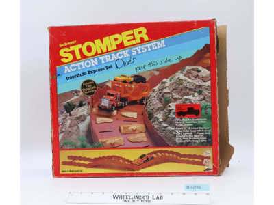 Interstate Express Set Action Track System 100% Complete Stompers 1984 Schaper
