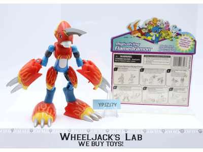 Flamedramon Digimon Digivolving Digivolve 2000 Bandai Action Figure