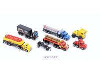 Lot of 6 Semi Trucks 1988-89 Vintage Galoob Micro Machines
