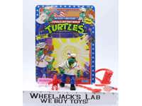 Midshipman Mike W/Cardback 100% Complete TMNT 1991 Playmates Action Figure