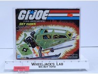 Sky Hawk CAS GRADED 85Q GI Joe Series 3 1984 Hasbro Vehicle NEW MIB