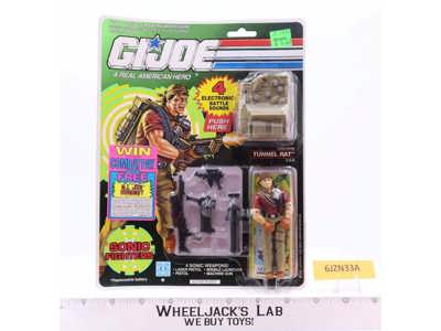 Tunnel Rat GI Joe Sonic Fighters 1990 Hasbro Action Figure NEW MOSC SEALED