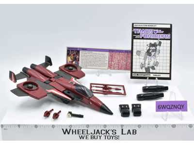 Thrust 100% Complete Vintage 1984 G1 Transformers Hasbro Action Figure