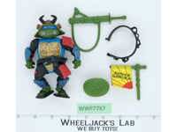 Sewer Samurai Leo 100% Complete Teenage Mutant Ninja Turtles TMNT Playmates 1990