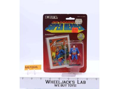 Superman DC Comics Super Heroes Die Cast 1990 ERTL Figure NEW MOSC SEALED
