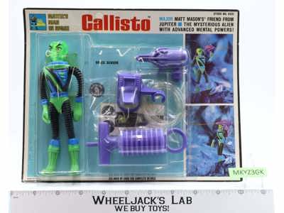 Callisto Alien Major Matt Mason in Space 1968 Mattel Figure NEW MOSC SEALED