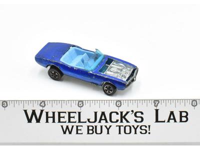 Custom Firebird Blue 1968 Redline Hot Wheels Mattel Vintage Redline RL