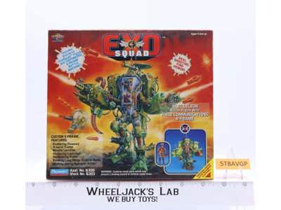 Alec Deleon W/Field Communications E-Frame Exo Squad 1994 Playmates MISB SEALED