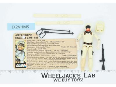 Snow Job V1 100% Complete G.I. Joe 1983 Hasbro Vintage Action Figure