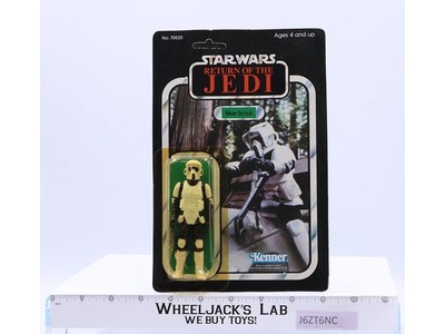 Biker Scout 65 Back-A Star Wars ROTJ 1984 Kenner Action Figure NEW SEALED