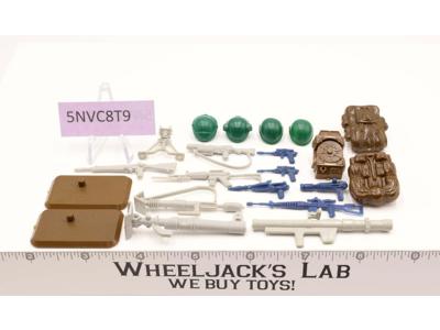 Lot Battle Gear Accessory Pack 2 Set 6 Complete 1984 Weapons G.I. Joe Vintage