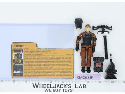 Lightfoot V2 NIGHT FORCE 100% Complete G.I. Joe 1989 Hasbro Vintage Figure