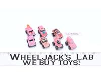 Lot of 7 Glow in the Dark Monster Trucks 1988-89 Vintage Galoob Micro Machines