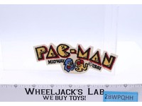 Iron-On T-Shirt Pac-Man 1981 Midway Vintage New