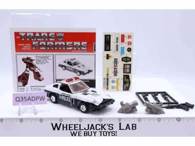 Prowl 100% Complete Transformers Commemorative Series IV Reissue Hasbro Figure