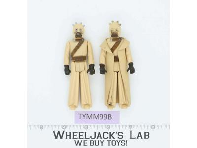 Lot of 2 Tusken Raiders Sand People Star Wars 1977 Vintage Action Figure Kenner