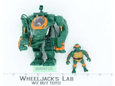 Robomatic Mike Teenage Mutant Ninja Turtles Mutant Force TMNT 1996 Playmates