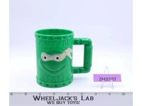 Plastic Cup W/Handle Teenage Mutant Ninja Turtle TMNT 1991 Mirage Studios
