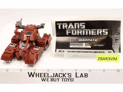 Warpath Autobot Transformers Generations 2010 Hasbro Action Figure Complete