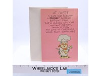 Pac-Man Birthday Hallmark Greeting Card 1982 Midway Vintage NEW