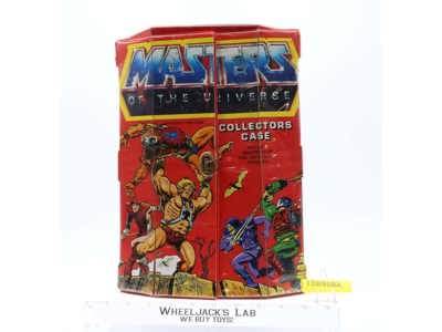 Action Figure Collectors Case 1984 MOTU Mattel Masters of the Universe