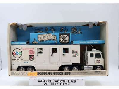ABC Wide World of Sports Winter Games TV Truck Set 1980 Nylint