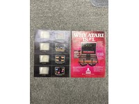 Atari 2600 LOT of 2, 1982 Print Ads Video Computer Systems