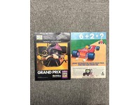 Atari LOT of 2, 1982 Grand Prix Racing Print Ads