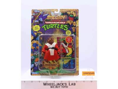 Shogun Splinter Warriors Teenage Mutant Ninja Turtles 1994 Playmates NEW MOSC