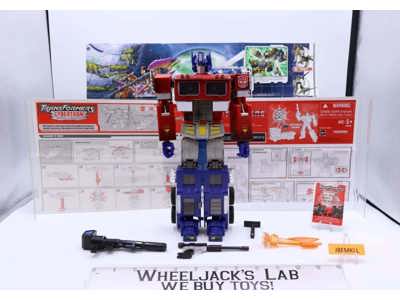 Optimus Prime 100% Complete Transformers 20th Anniversary Masterpiece Hasbro