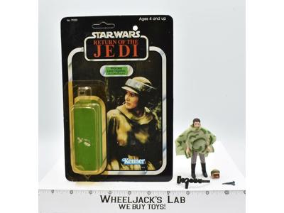 Princess Leia Combat Poncho W/Card 79 Back Star Wars ROTJ Kenner Action Figure