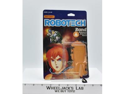 Rand Robotech 1985 Matchbox Vintage Card & Accessories NO FIGURE