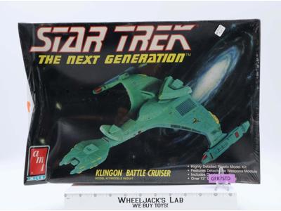 Star Trek Klingon Battle Cruiser 1991 AMT ERTL Model Kit NEW MISB