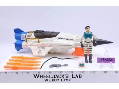 Starfighter W/Sci-Fi 100% Complete G.I. Joe 1993 Hasbro Action Figure Vehicle