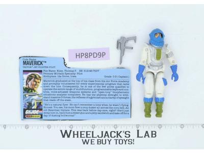 Maverick V1 100% Complete 1987 G.I. Joe Hasbro Vintage Action Figure