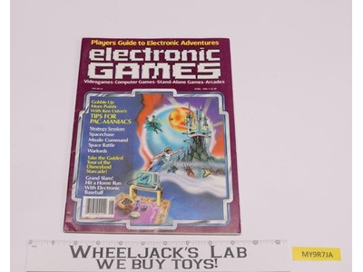 Electronic Games Magazine Players Guide June 1982 Vol.1 No.4