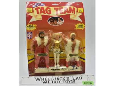 Jimmy Garvin & Steve Regal Tag Team AWA All-Star Wresting 1985 Remco NEW MOSC